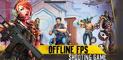 War Games Offline - Gun Games Ekran Görüntüsü 0