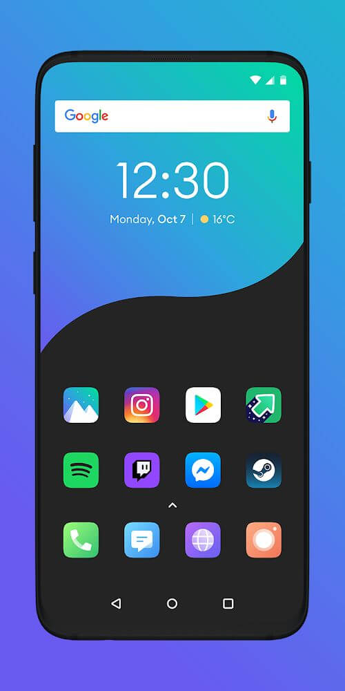 Borealis - Icon Pack Mod Ekran Görüntüsü 0