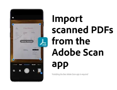 Adobe Acrobat Reader für PDF 스크린샷 2