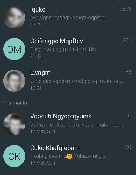 YAATA - SMS/MMS messaging Скриншот 0