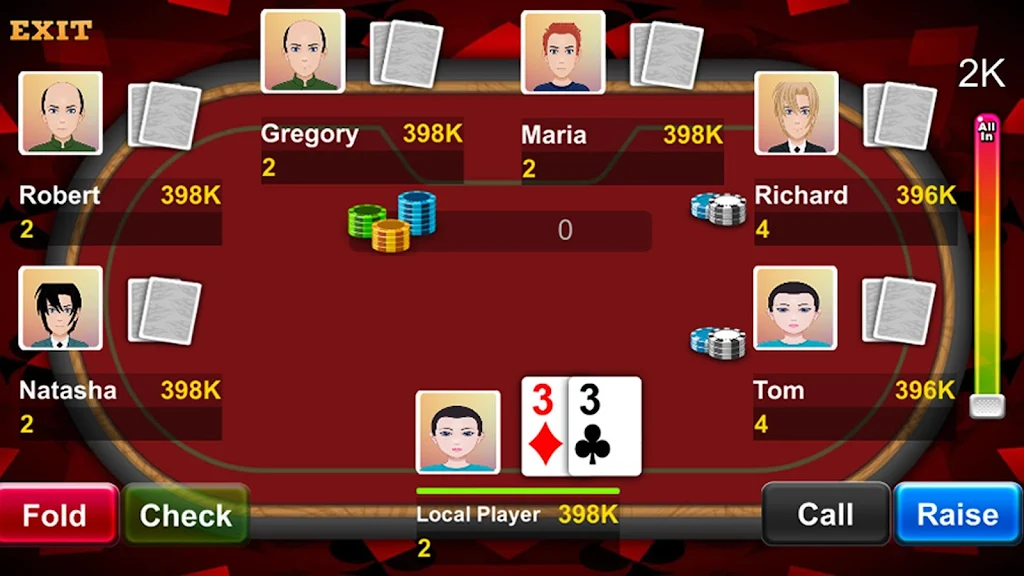 Texas Hold'em + Slot Machines 2 in 1 ဖန်သားပြင်ဓာတ်ပုံ 3