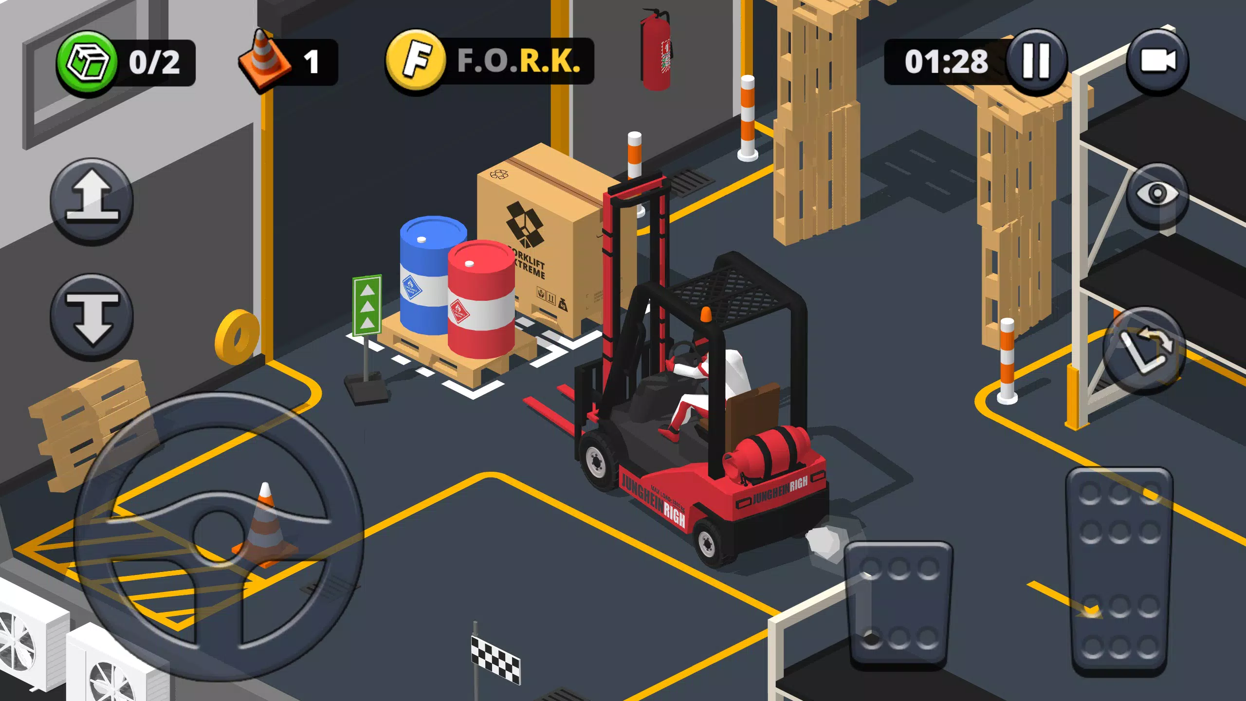 Forklift Extreme Simulator Capture d'écran 2