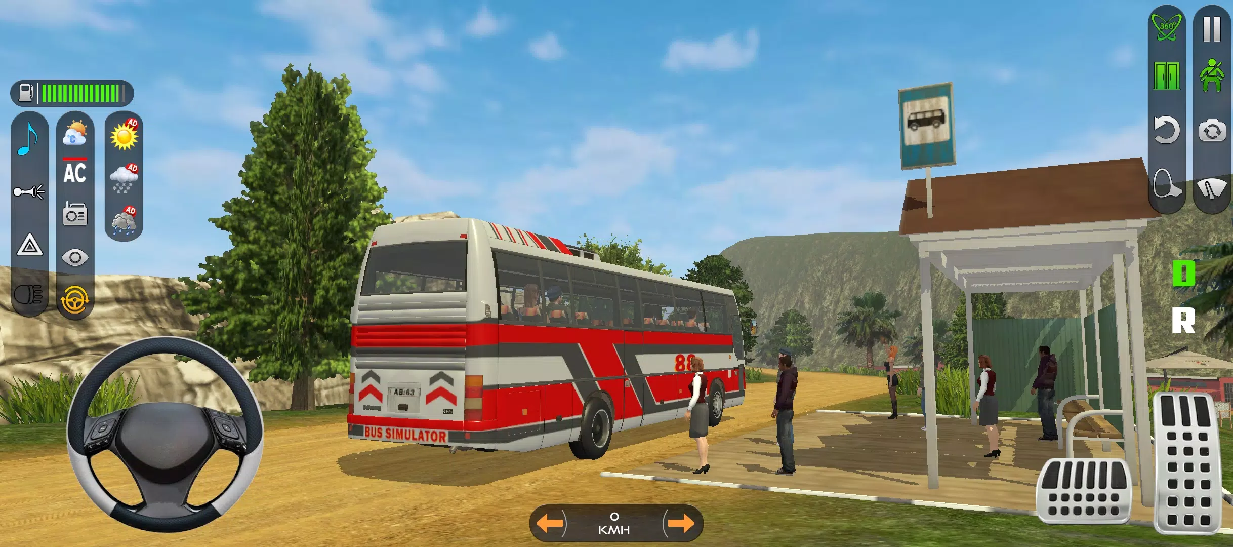 Offroad Bus: Coach Bus Driving Ảnh chụp màn hình 3