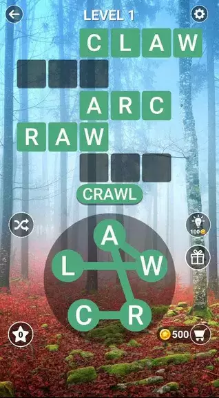 Word Land - Word Scramble Zrzut ekranu 1