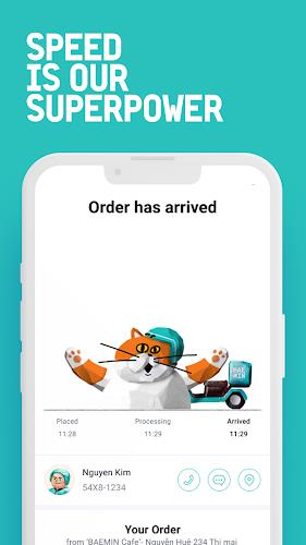 BAEMIN - Food delivery app Captura de pantalla 2