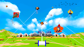 Osman Gazi kite flying 3d game 스크린샷 2