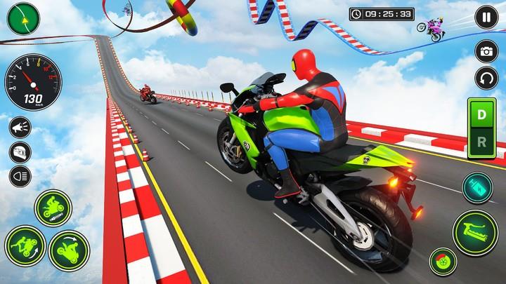 Superhero Bike Stunt Games GT スクリーンショット 3