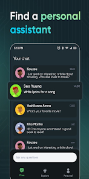 TalkAI - AI GPT Chatbot ภาพหน้าจอ 2