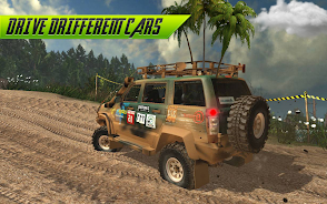 Offroad Jeep Driving Simulator Captura de pantalla 1