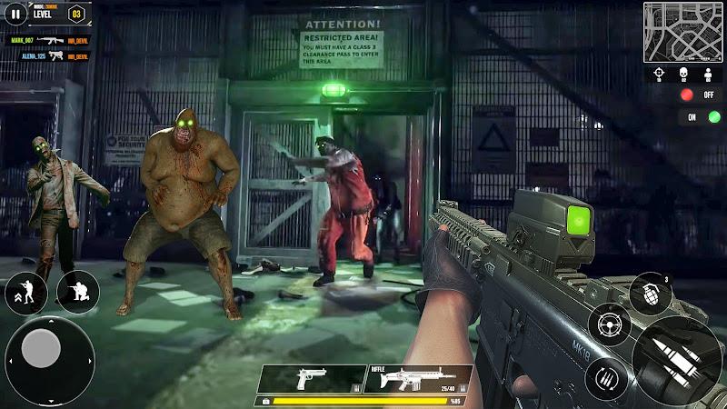 Dead Zombie Survival Shooter Capture d'écran 3