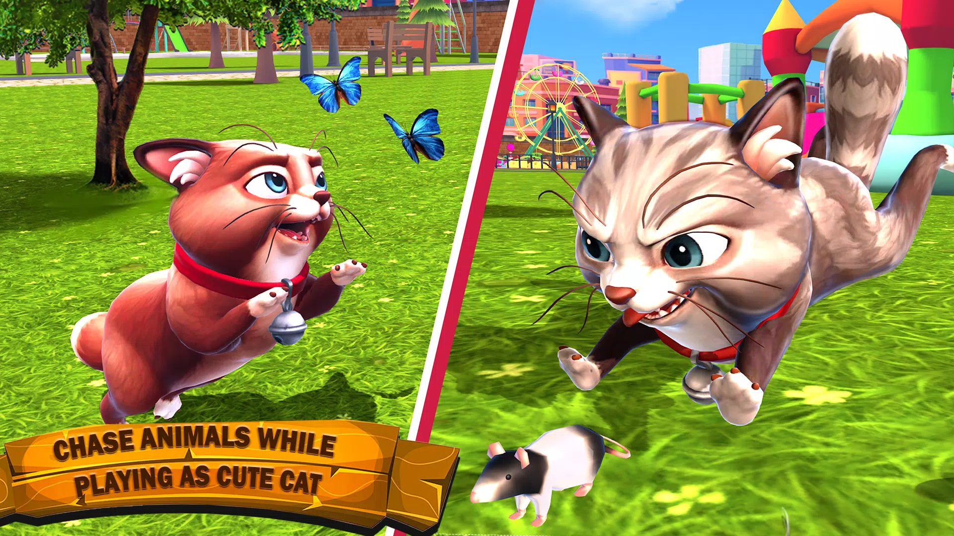 Virtual Pet Cat Animal Games Captura de pantalla 2