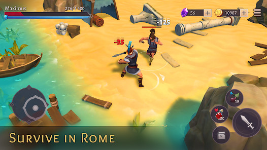 Gladiators: Survival in Rome Mod स्क्रीनशॉट 2