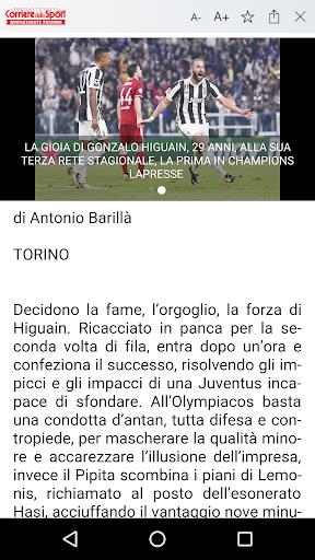 Corriere dello Sport HD Captura de tela 0