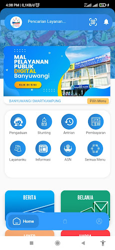 Banyuwangi Smartkampung Captura de pantalla 0