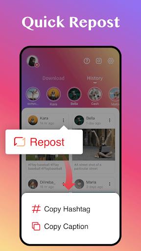 Downloader for IG, Story Saver スクリーンショット 2