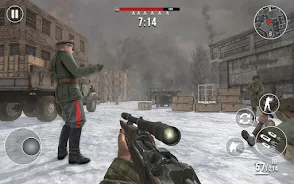 World War Games Offline: WW2 ภาพหน้าจอ 3