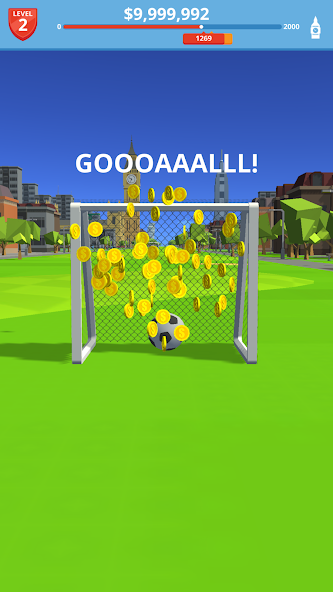 Schermata Soccer Kick Mod 1