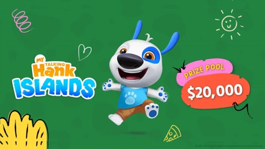 My Talking Hank: Islands Ra mắt với phần thưởng trị giá 20.000 đô la khi giành lấy!