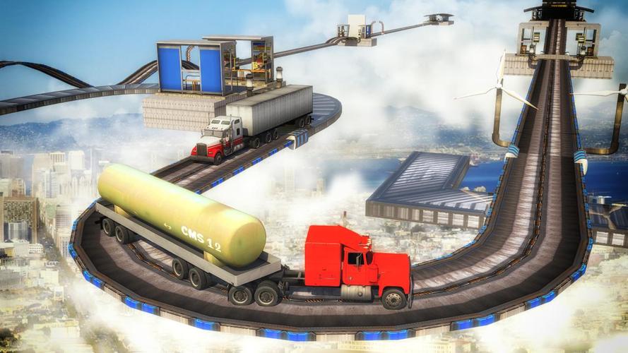 Impossible 18 Wheeler Truck Dr应用截图第0张