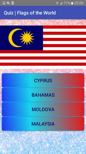 Quiz | Flags of the Countries Capture d'écran 3