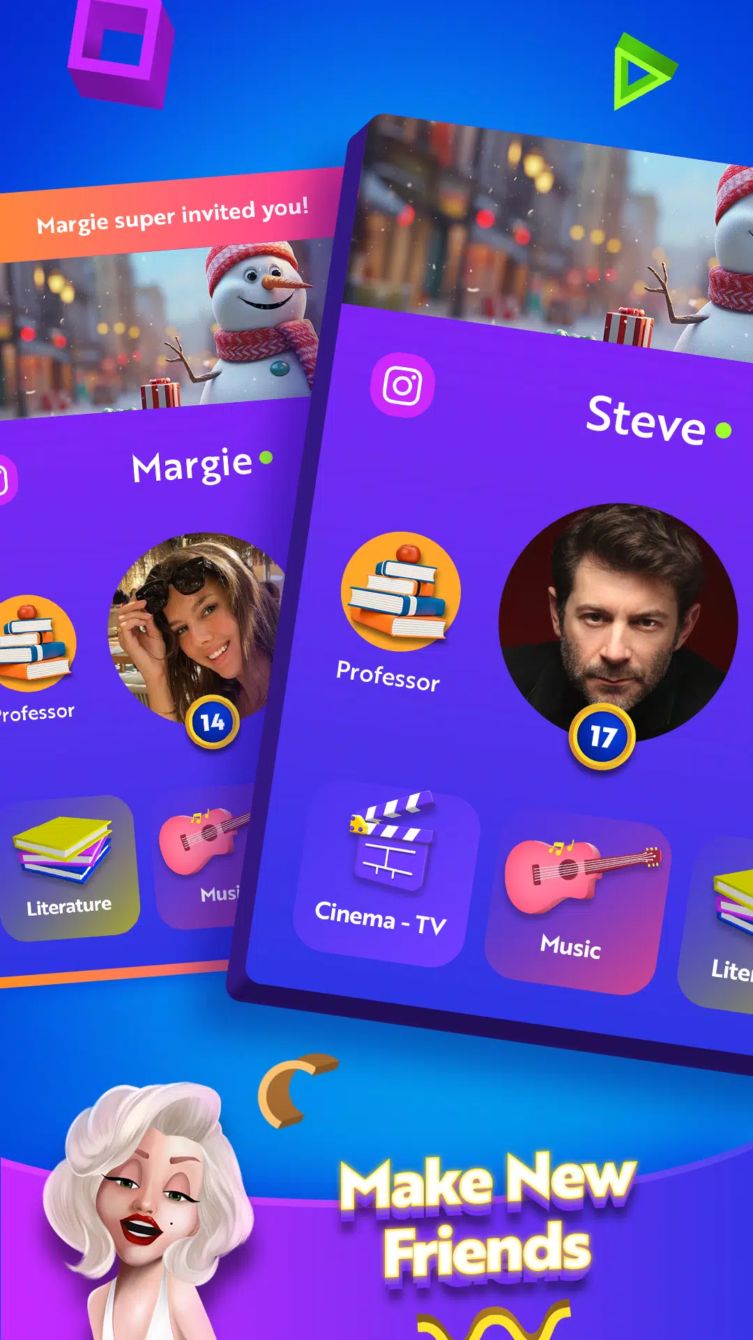 Quiz Crush Captura de tela 1