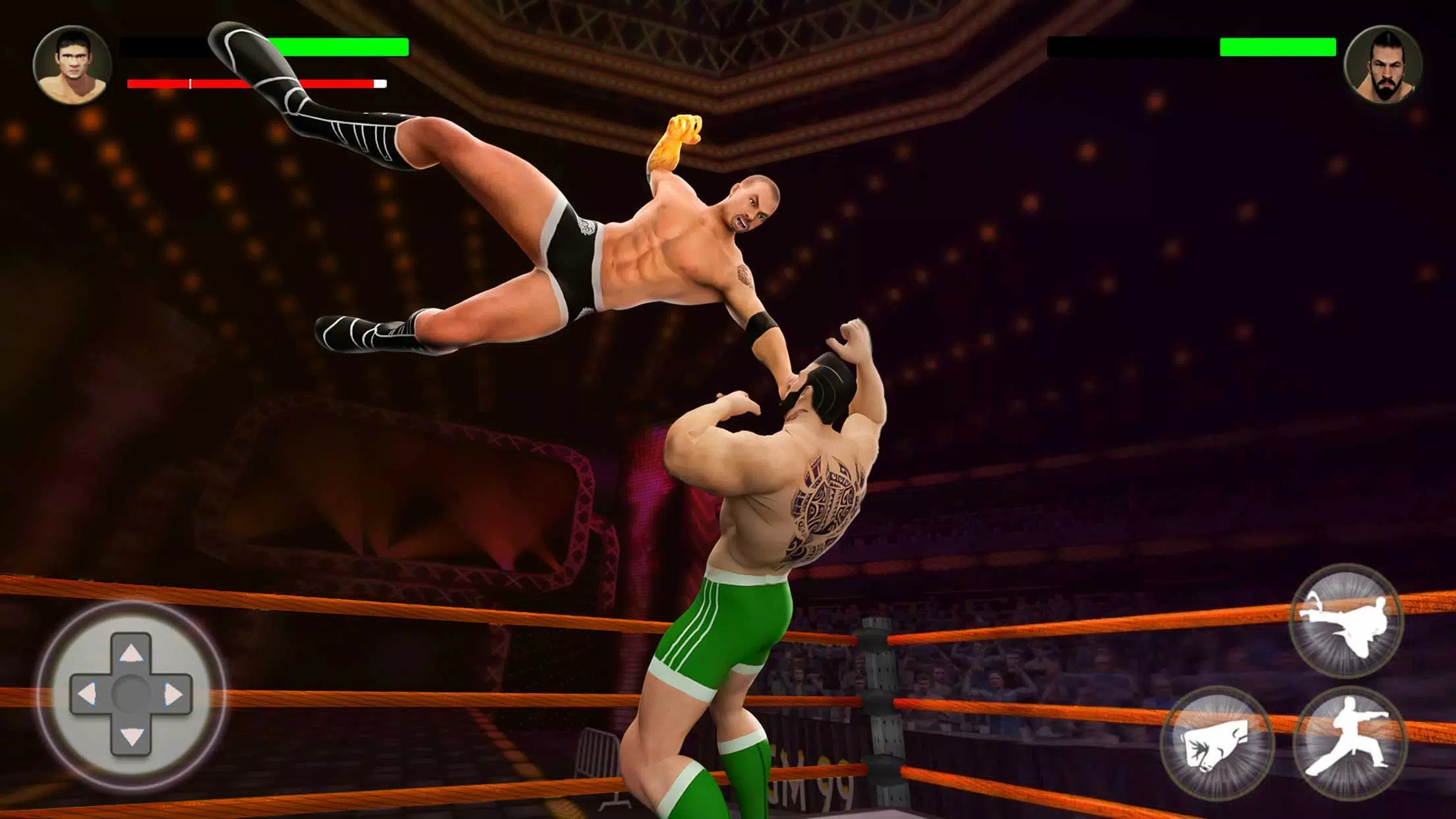 PRO Wrestling Fighting Game Schermafbeelding 0