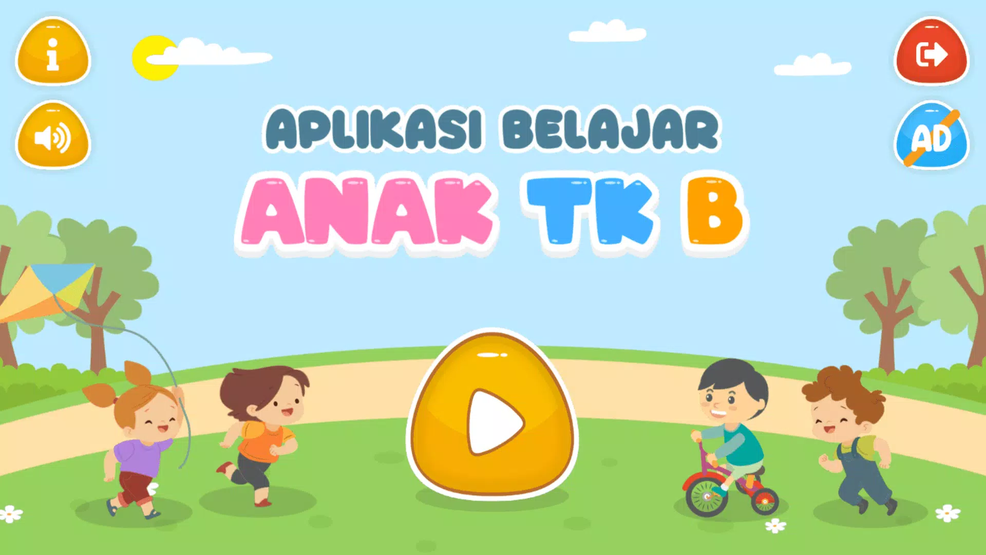 Aplikasi Belajar Anak TK B Captura de tela 0