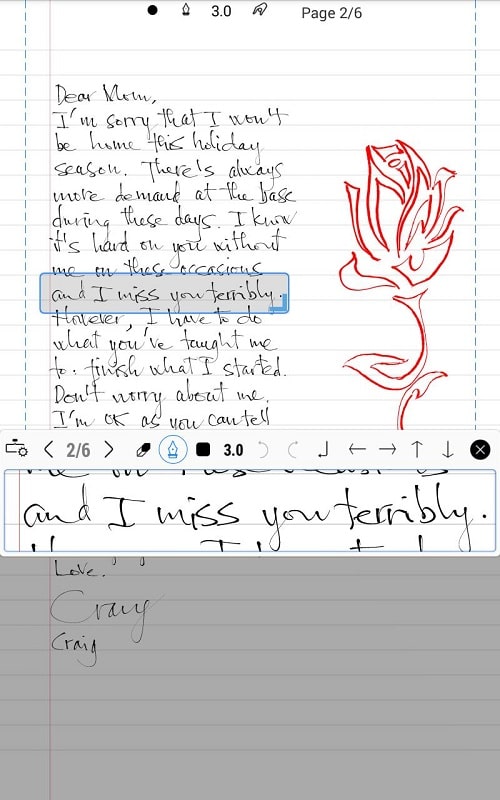 INKredible - Handwriting Note Captura de tela 2