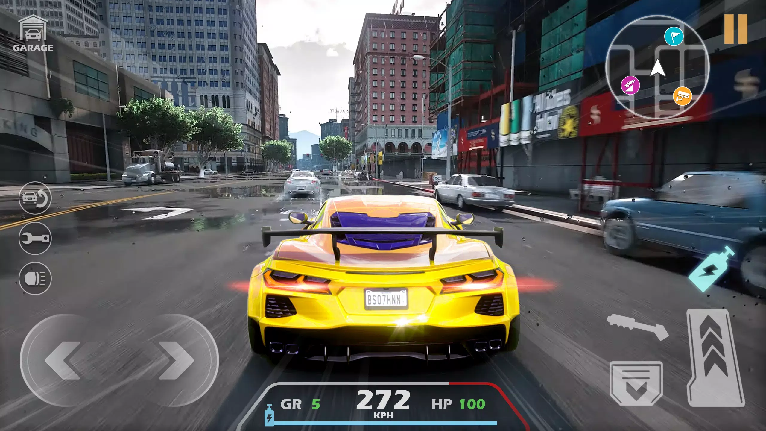 Real Car Racing: 3D City Drive 스크린샷 1