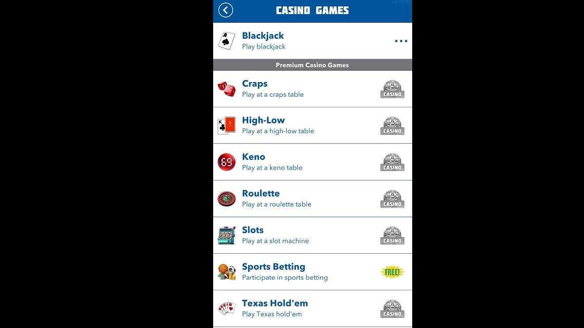 Opciones de casino de bitlife