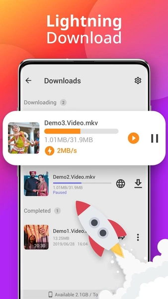 Downloader - Video Downloader স্ক্রিনশট 2