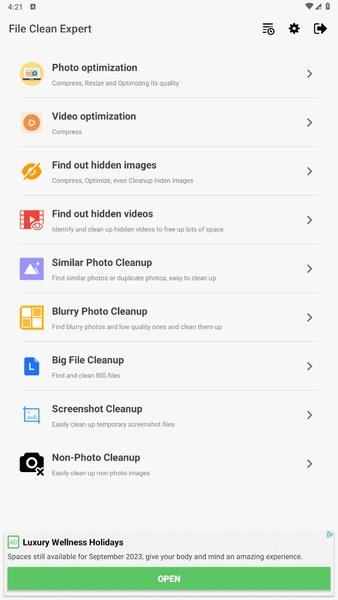 File Cleanup Expert স্ক্রিনশট 0