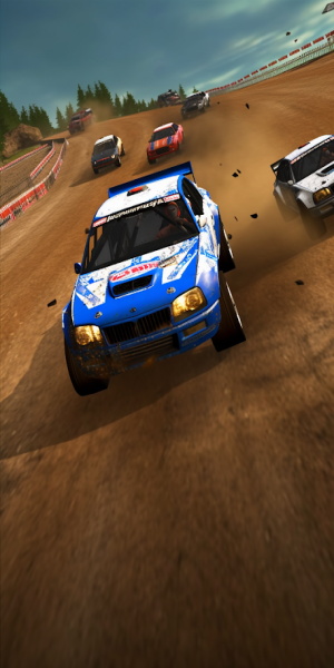 Thumb car race dirt drift ဖန်သားပြင်ဓာတ်ပုံ 2