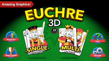 Euchre 3D Tangkapan skrin 2