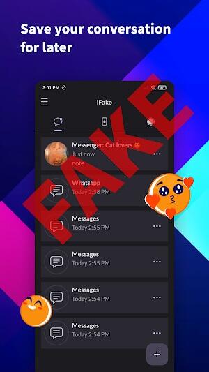 iFake mod apk pro đã được mở khóa