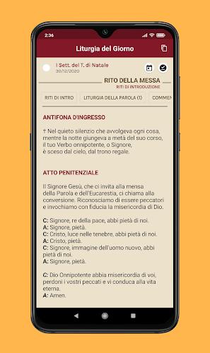 Liturgia del Giorno Ảnh chụp màn hình 2