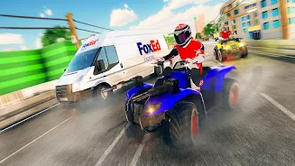 ATV Quad Bike Traffic Race应用截图第1张