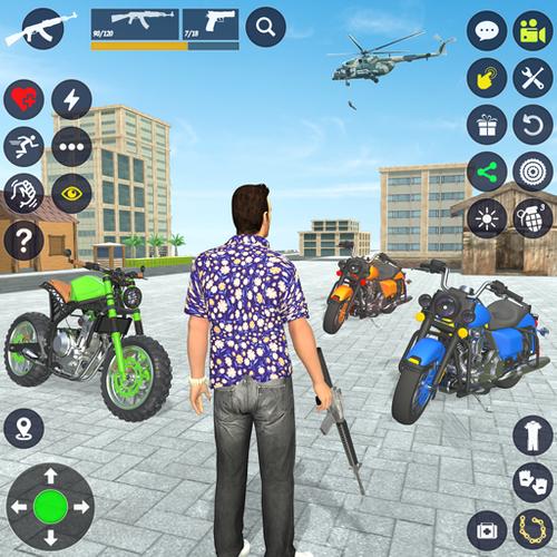 Gangster Bike: Real Race Game Ekran Görüntüsü 0