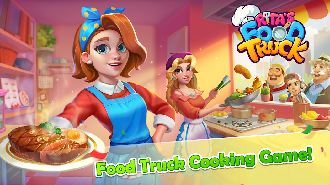 Rita's Food Truck:Cooking Game Mod應用截圖第0張