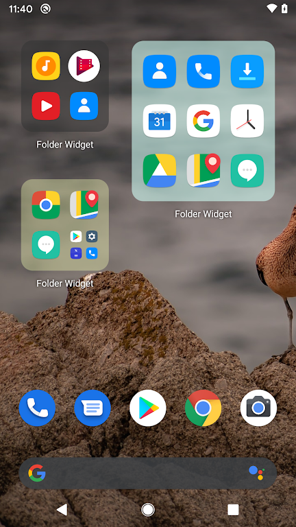 Folder Widget Mod 스크린샷 1