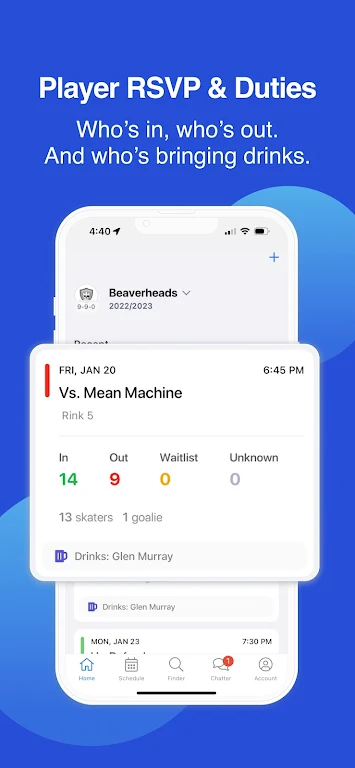 BenchApp - Sports Team Manager স্ক্রিনশট 2