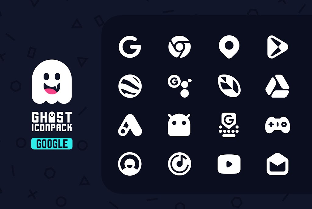 Ghost Icon Pack Mod ဖန်သားပြင်ဓာတ်ပုံ 1