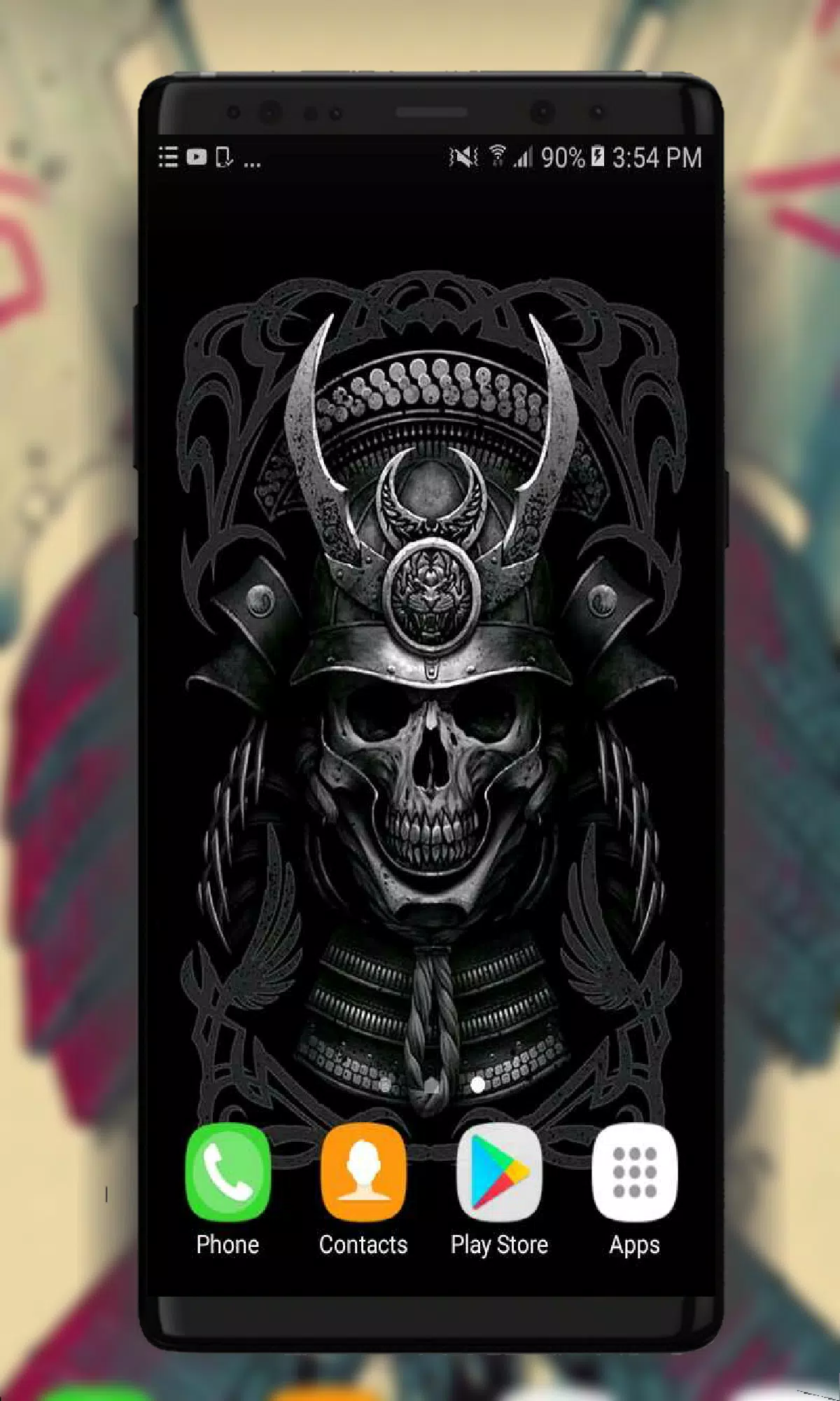 Samurai Art Wallpaper Capture d'écran 3