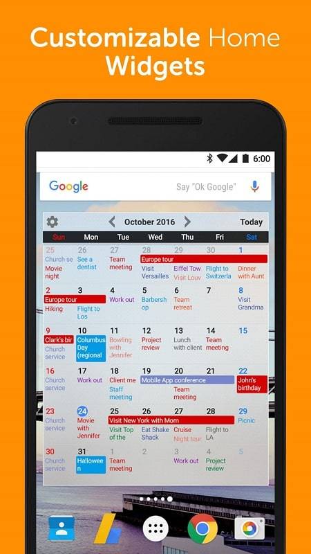 Calendar+ Schedule Planner ဖန်သားပြင်ဓာတ်ပုံ 0