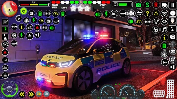 US Police Parking Game Captura de tela 2