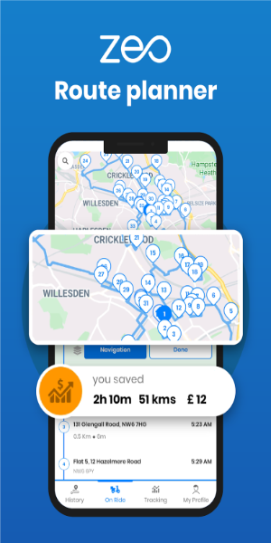 Zeo Fast Multi Stop Route Plan Ảnh chụp màn hình 0