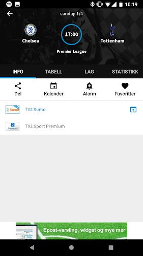 TVkampen.com sport på TV Скриншот 1