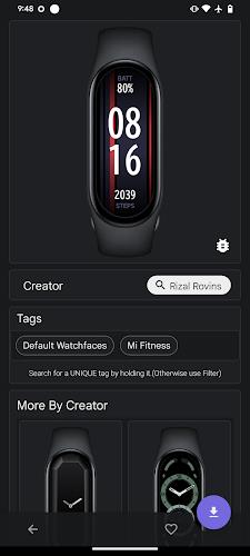 Mi Band 8 Watch Faces ဖန်သားပြင်ဓာတ်ပုံ 3