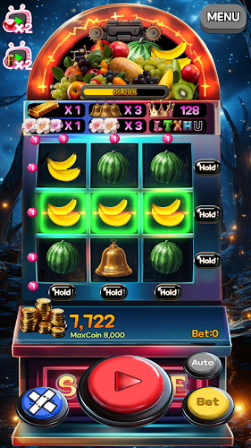 Heart-racey Fruits Golden Slot ภาพหน้าจอ 1