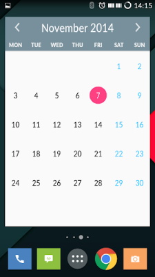 Schermata Month Calendar Widget by BiHSnow 0